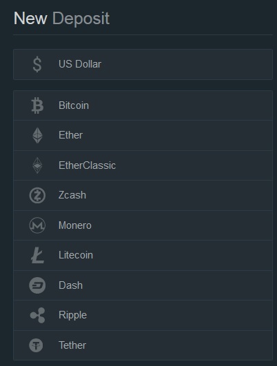 bitfinex crypto coins