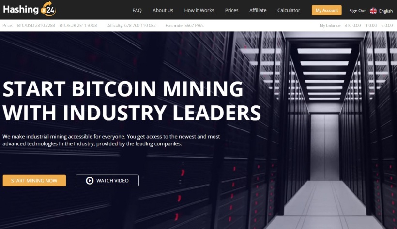 hashing24 review - trusted and Reliable bitcoin cloud mining
