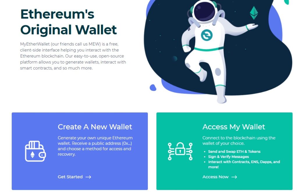 receive eth using myetherwallet