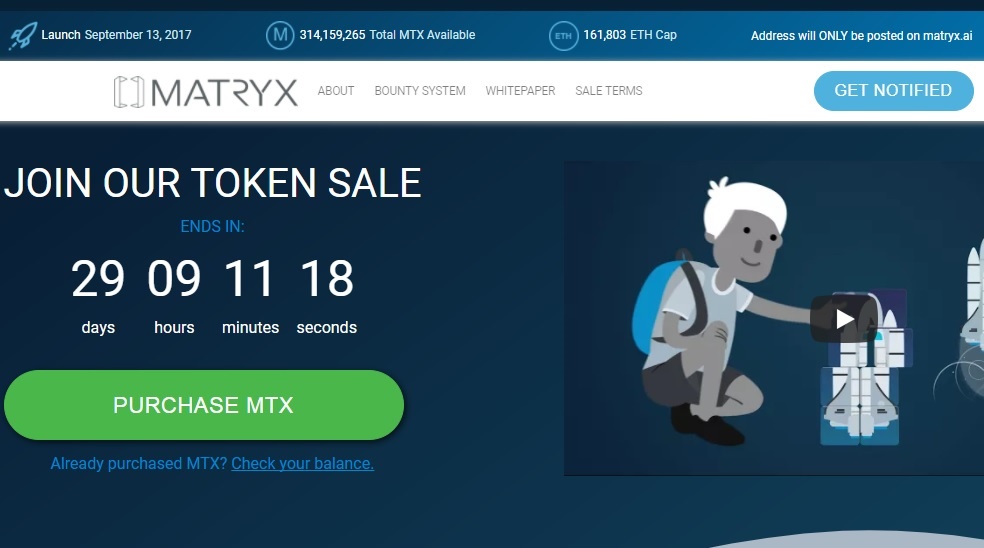 matryx cryptocurrency