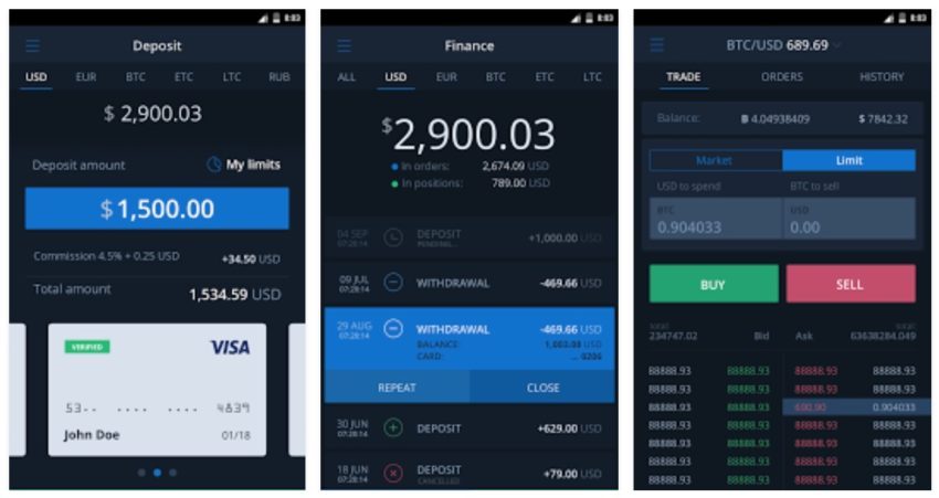 best mobile apps for cryptocurrency trading - android and ios