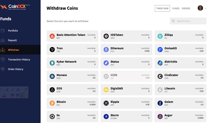 Coindcx view