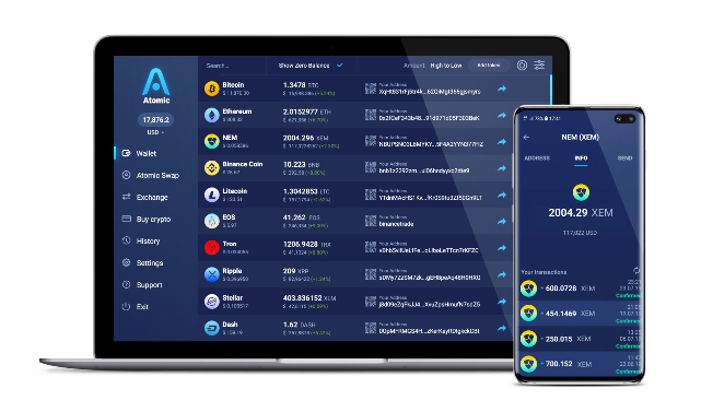 Nem wallet atomic