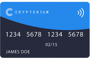 crypterium cryptocurrency debit card