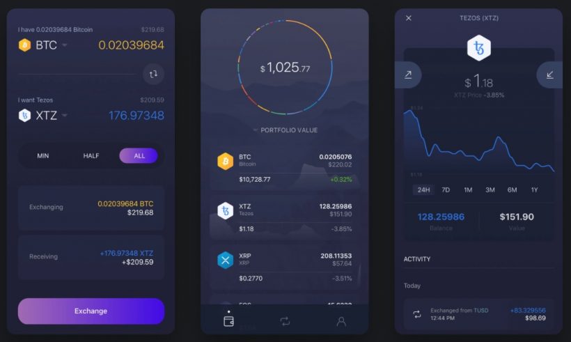 tezos crypto wallet