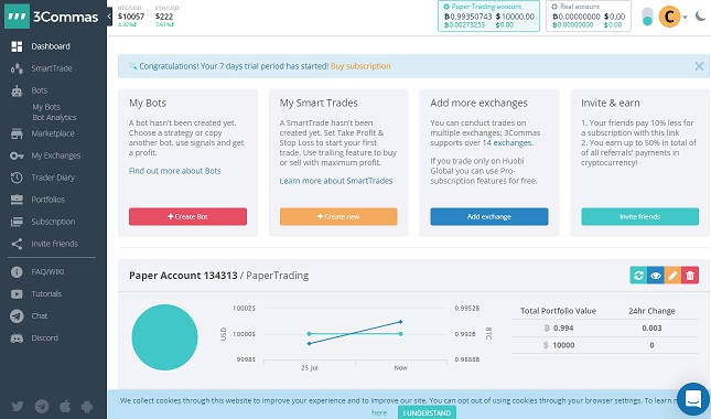 3commas- auto bitcoin trading bot