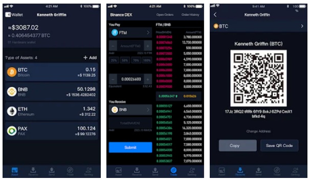 safepal S1 wallet app