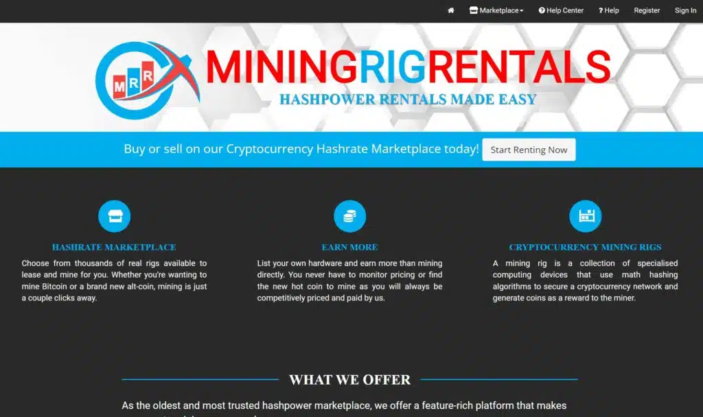 miningrigrentals cloud mining