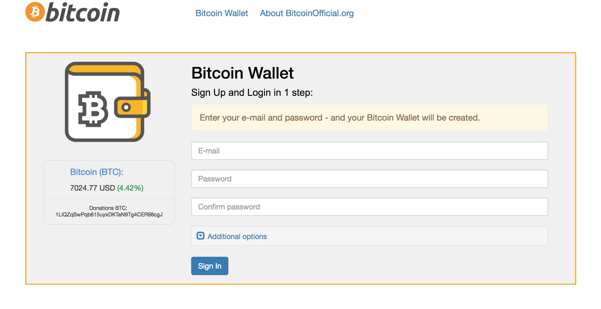 How to change bitcoin wallet buy crypto directly