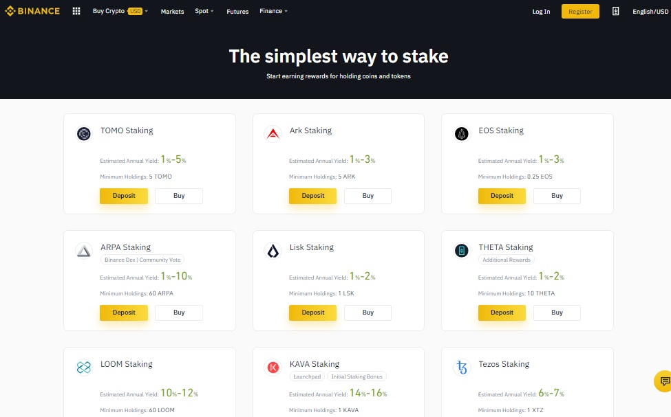 Binance best Staking wallet to stake crypto