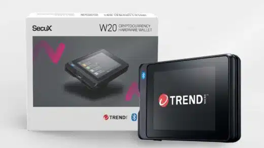 SecuX W20 Trend Micro Hardware Wallet - Review And Explained