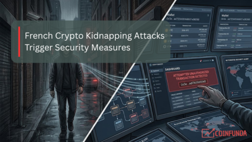 French crypto kidnapping attacks security risks illustration