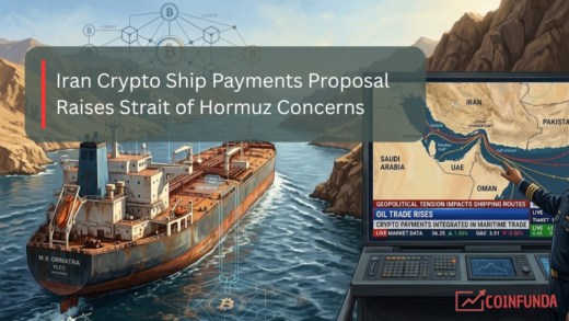 Iran crypto ship payments Strait of Hormuz oil tanker