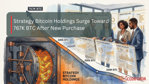 Strategy Bitcoin Holdings Surge Toward 767K BTC After New Purchase