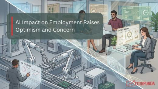 AI impact on employment technology workforce illustration