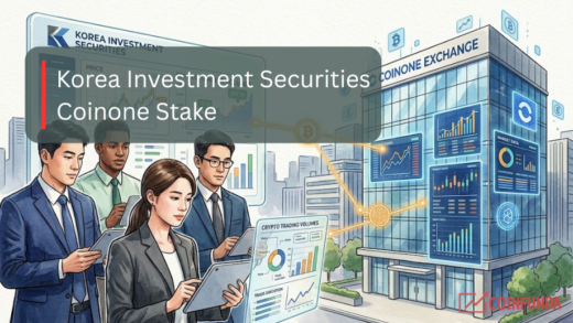 Korea Investment Securities Coinone stake crypto exchange investment