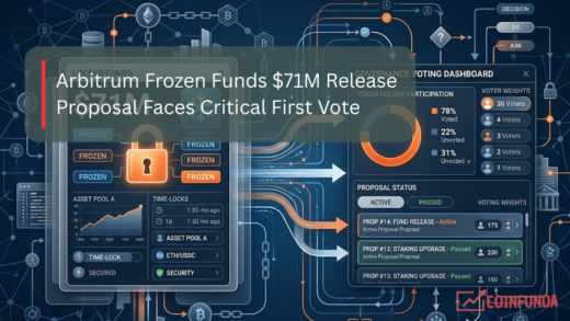 Arbitrum frozen funds $71M governance vote