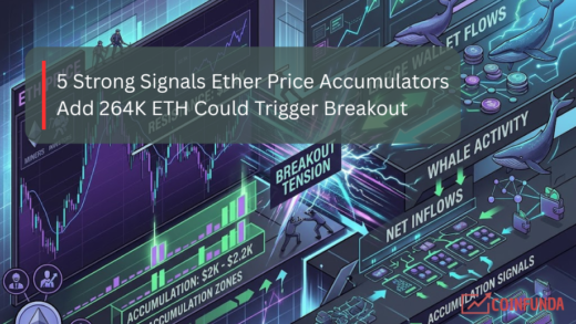 Ether price accumulators add 264K ETH resistance breakout chart