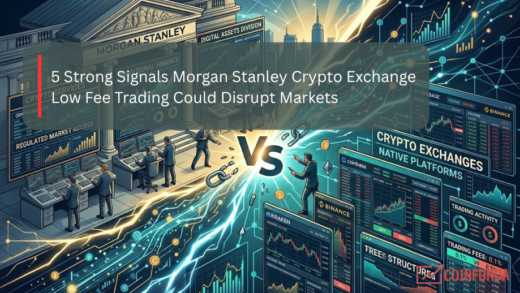 Morgan Stanley crypto exchange low fee trading competition