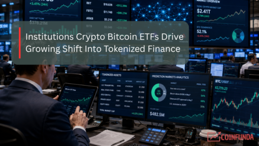 institutions crypto Bitcoin ETFs prediction markets tokenized finance