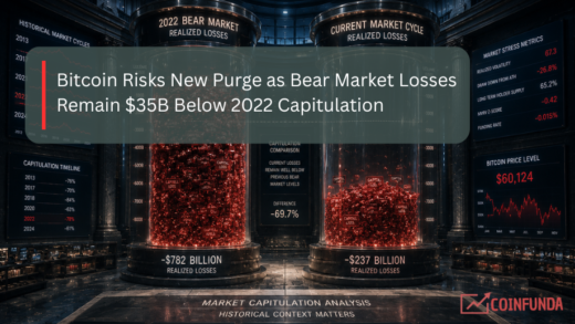 Bitcoin Risks New Purge as Bear Market Losses Remain $35B Below 2022 Capitulation