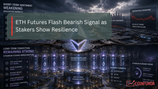 ETH Futures Flash Bearish Signal as Stakers Show Resilience