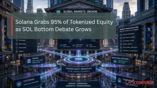 Solana Grabs 95% of Tokenized Equity as SOL Bottom Debate Grows