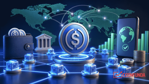 What Are Stablecoins?Digital stablecoins connected through a blockchain network for global payments and decentralized finance.